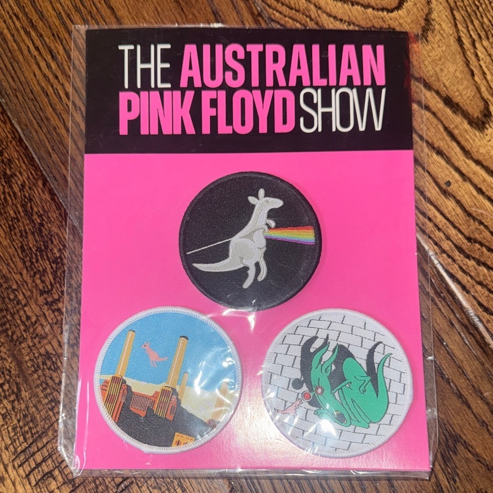 NWT The Australian Pink Floyd Show Button Set